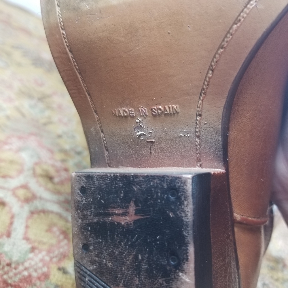 Guess by Georges Marciano leather cowboy boots - Picture 9 of 14